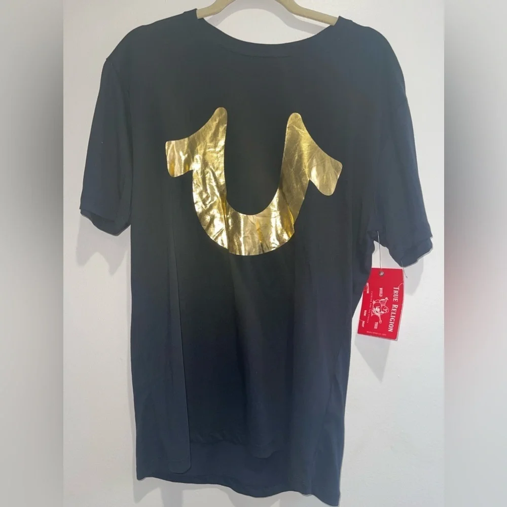 True Religion Big Logo Cotton Tee